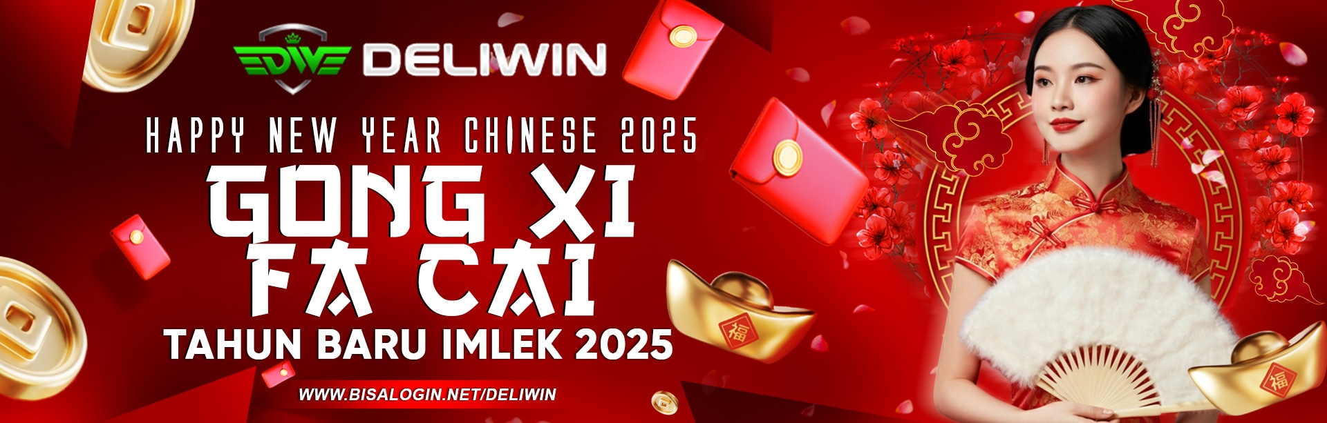 DELIWIN SLOT 777 HAPPY CHINESE NEW YEAR 2025