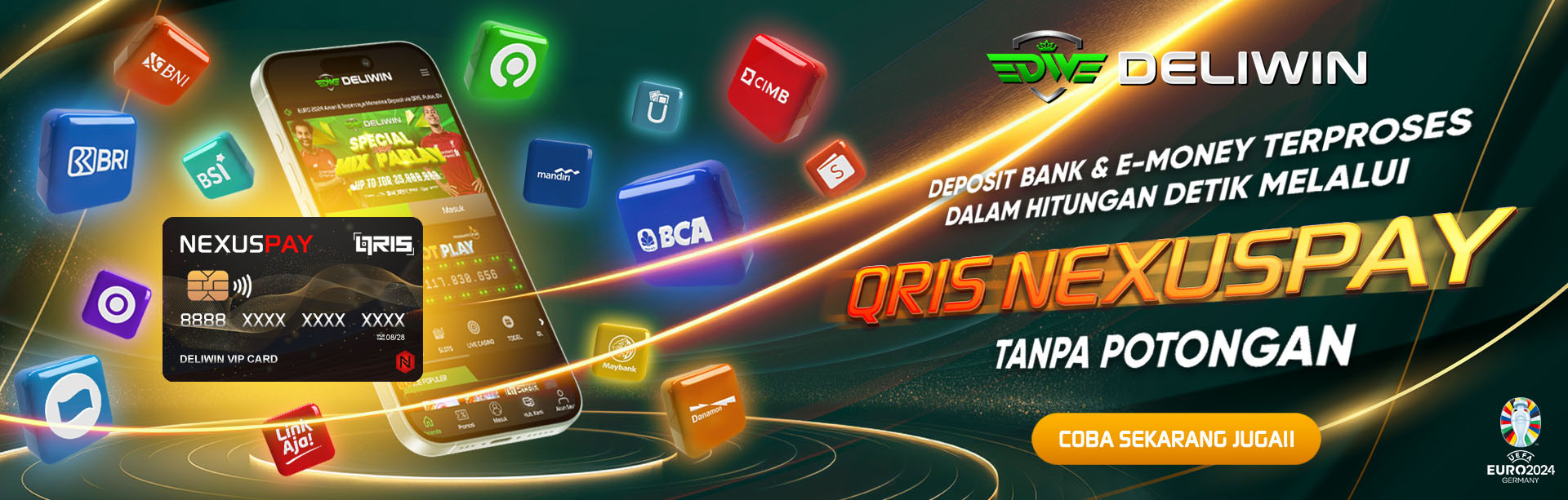 DELIWIN SITUS SLOT TERPERCAYA DEPOSIT QRIS NEXUSPAY PROSES TERCEPAT