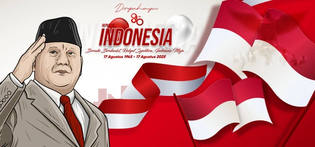 DELIWIN DIRGAHAYU HUT RI 80 NUSANTARA BARU INDONESIA MAJU