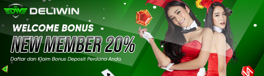 WELCOME BONUS NEW MEMBER 20%